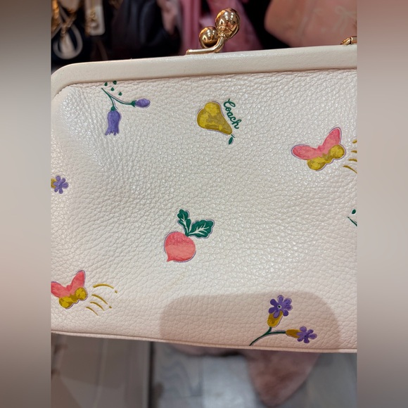 Coach Nora Kisslock Garden Print Crossbody - Picture 14 of 15